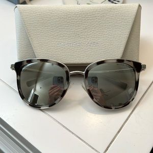 Michael Kors | Adriana Mirrored and Tortoise Sunglasses